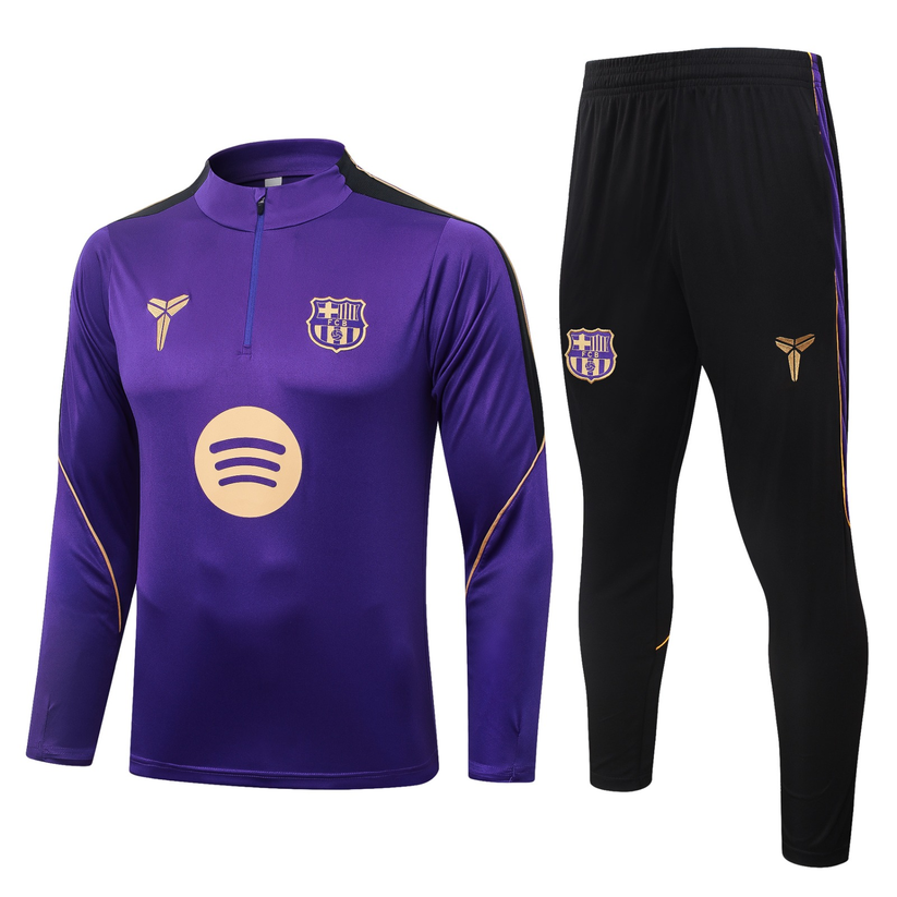 Ensemble survêtement Barcelone — Violet et noir