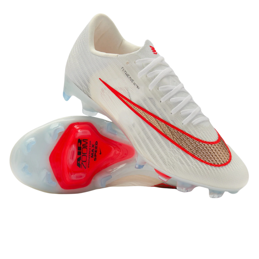 Nike Mercurial Superfly 11 Elite FG « Break ’Em » — Blanc / Bright Crimson