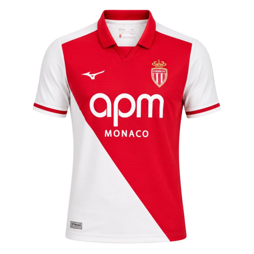 Maillot Domicile As Monaco 2026/27 (enfant)
