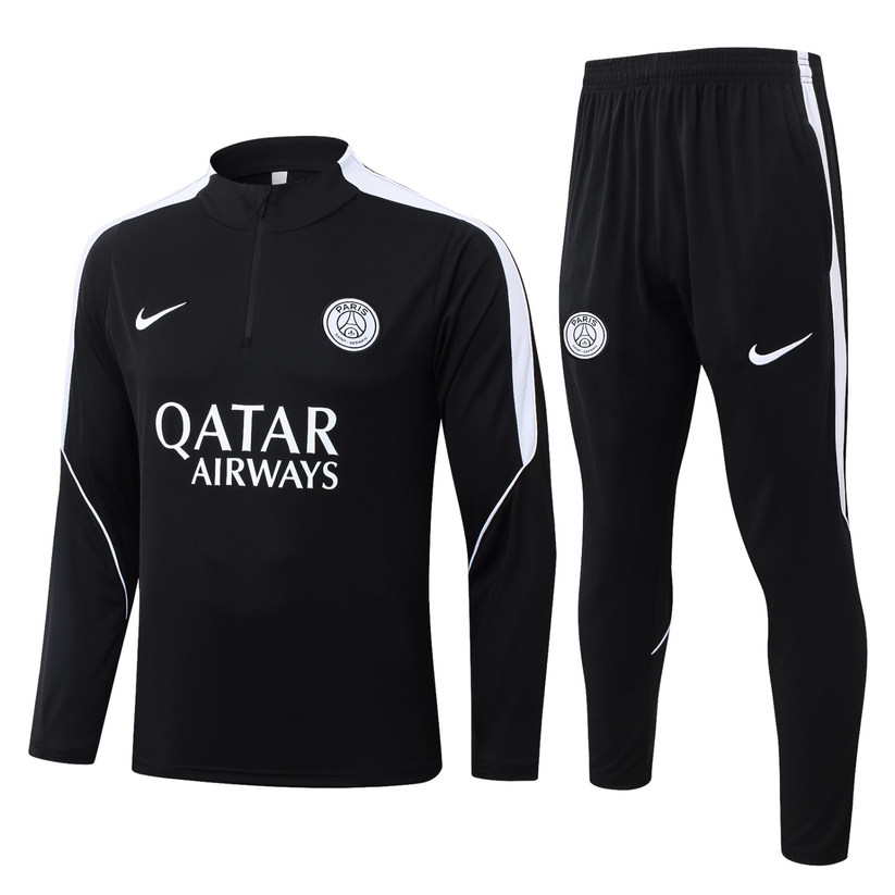 Ensemble survêtement PSG — Noir et blanc