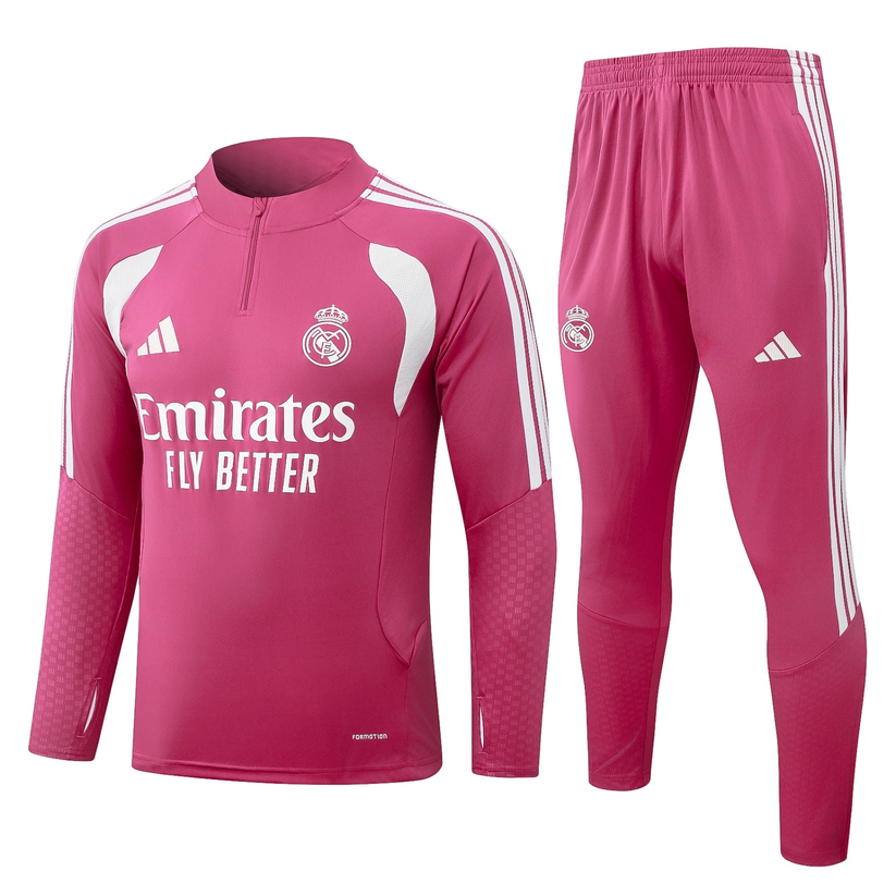 Ensemble survêtement Real Madrid — Rose