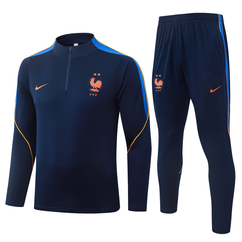 Ensemble survêtement France — Bleu marine