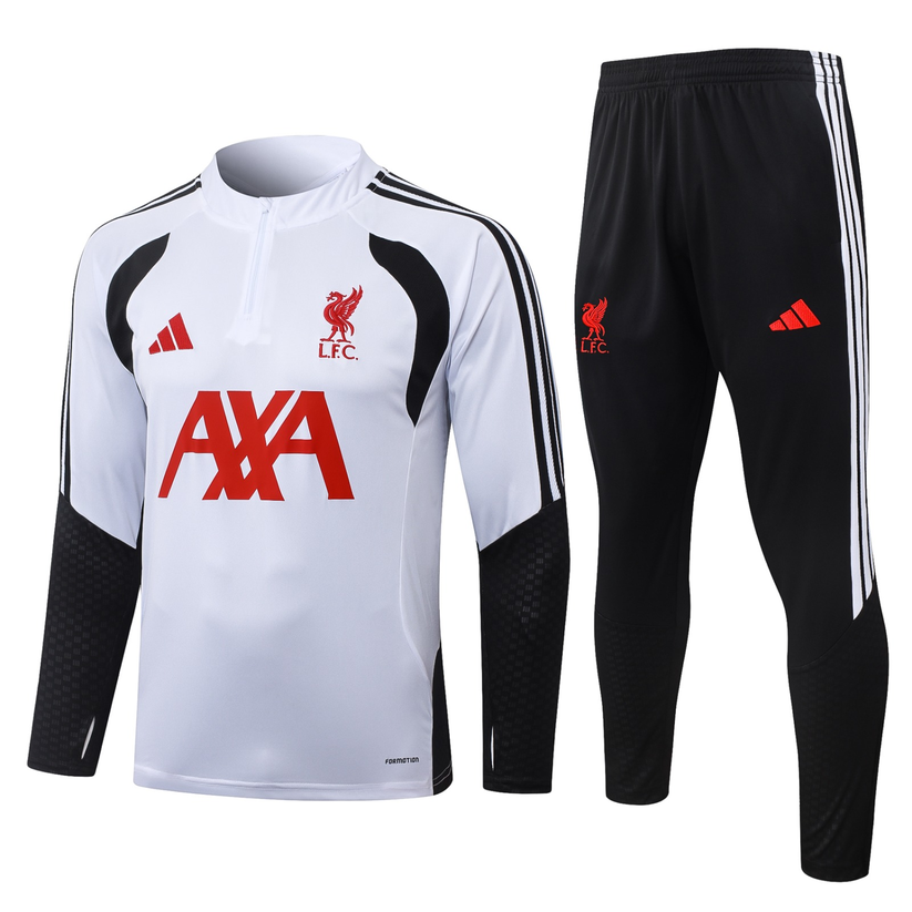 Ensemble survêtement Liverpool — Blanc et noir