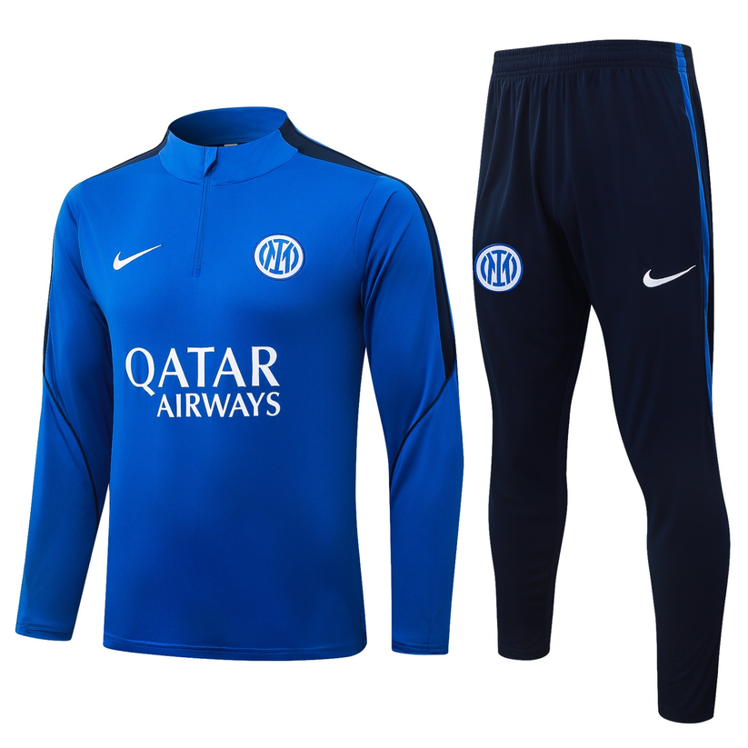 Ensemble survêtement Inter Milan — Bleu et bleu marine